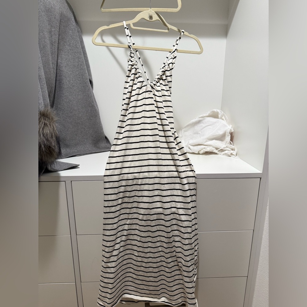 Zara Striped Sleeveless Dress